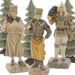 Bergmänner Figuren für 4-stöckige Pyramide