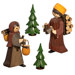 Figuren koloriert „Wald“...